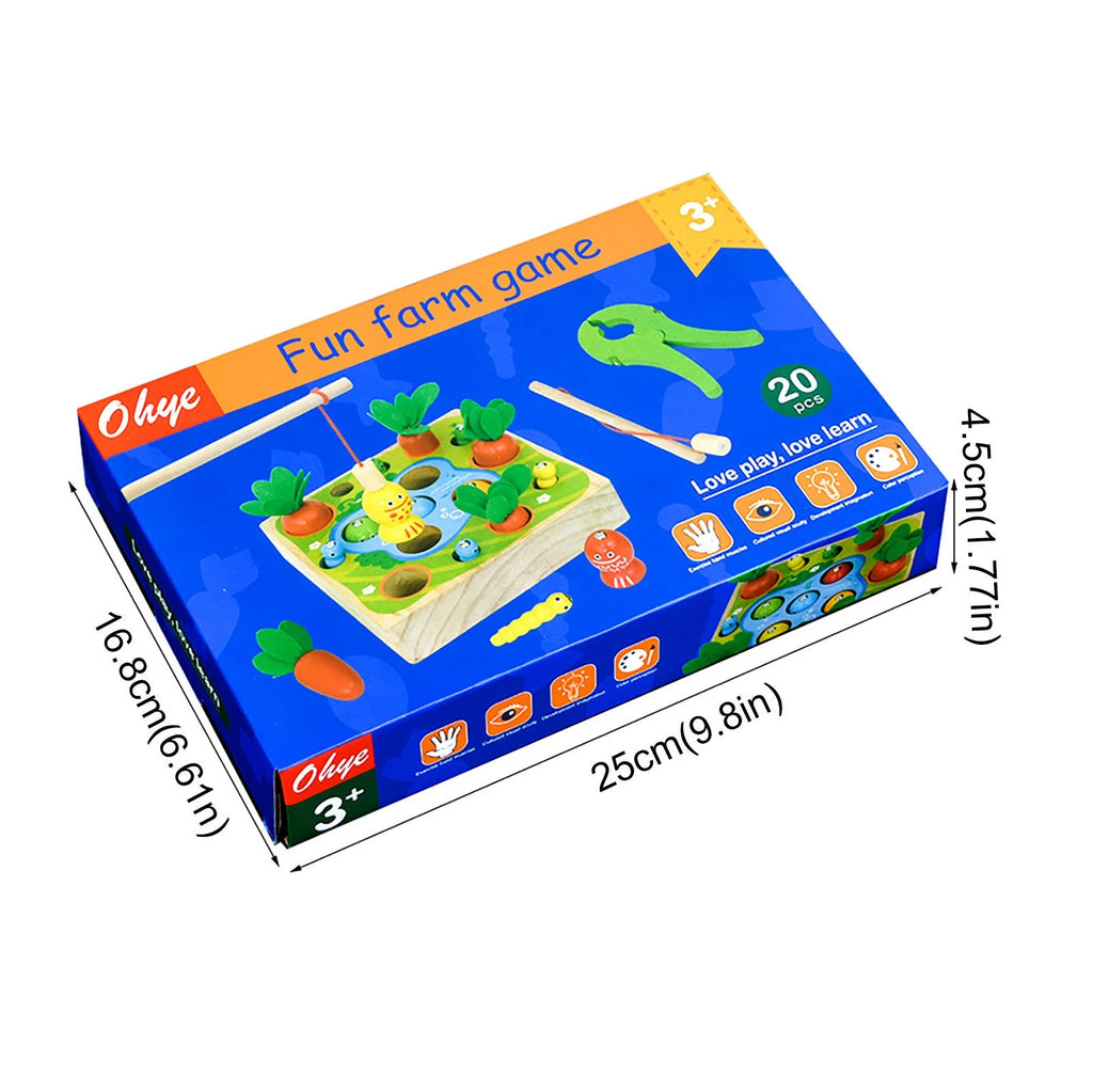 Wooden Building Blocks Educational Toy F7405