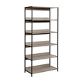 Sand Gray 6-Layer Bookshelf W497