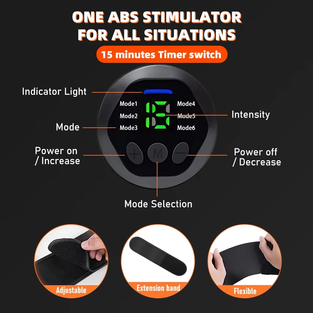 Ab Stimulator Muscle Toner Belt C3101