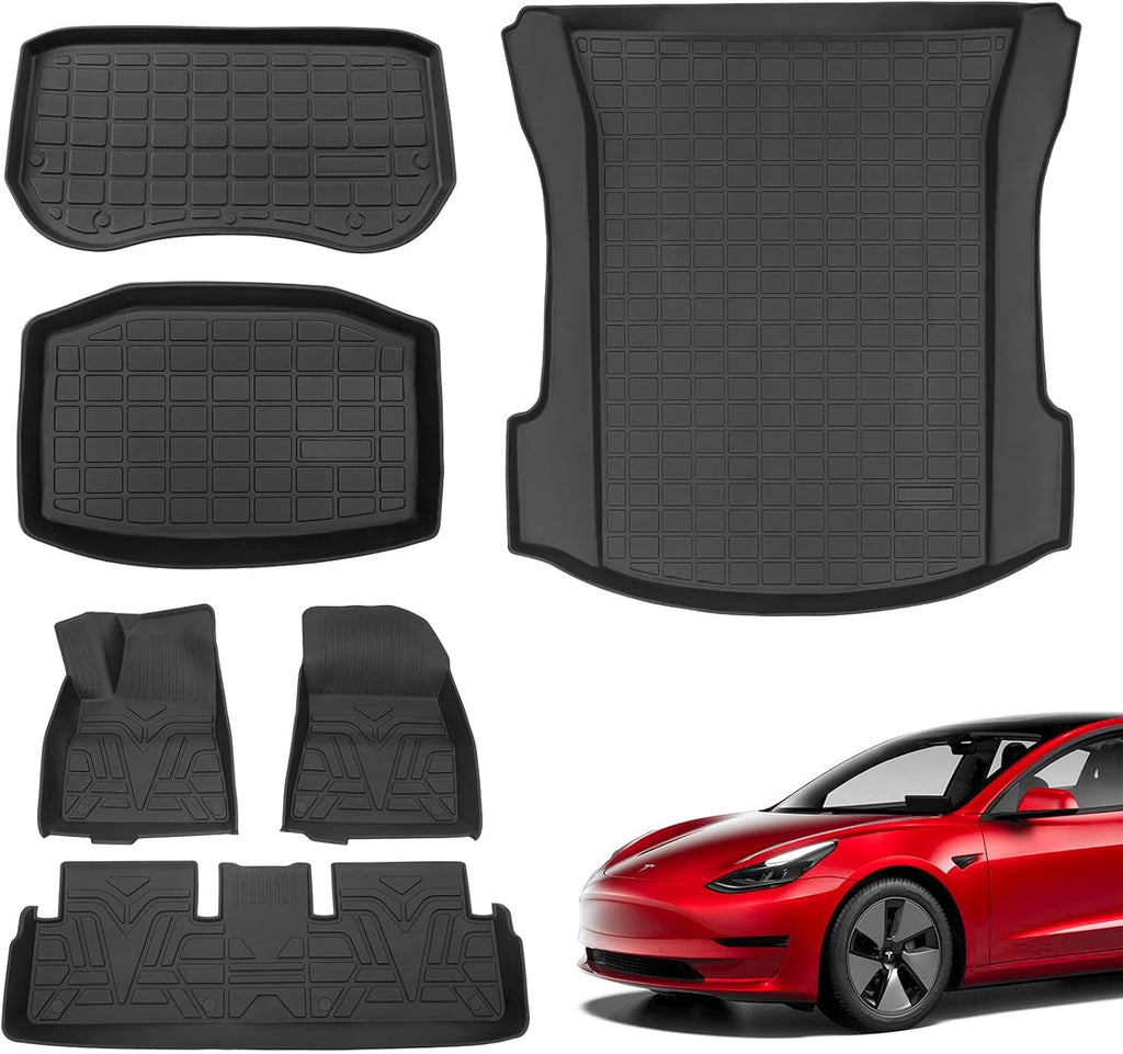TPE Cargo Liner Trunk Mat Floor Mats W593