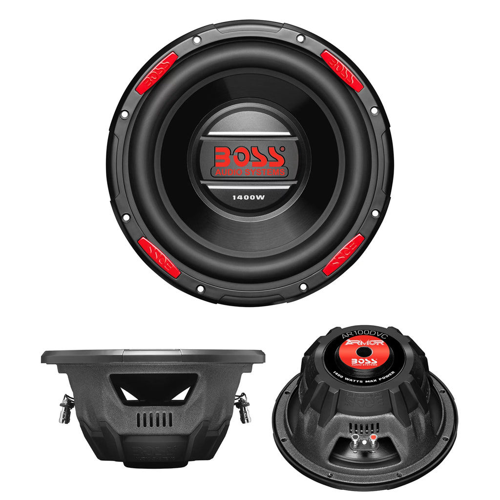 10 Inch Dual 4 Ohm Car Audio Subwoofer N7194