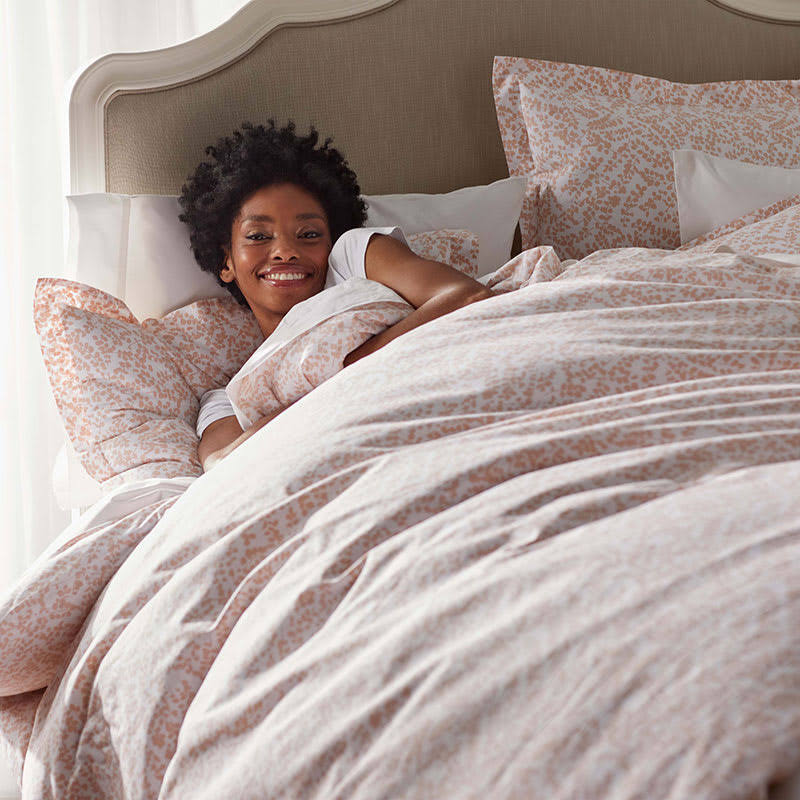 Organic Cotton Percale King Fitted Sheet F7813