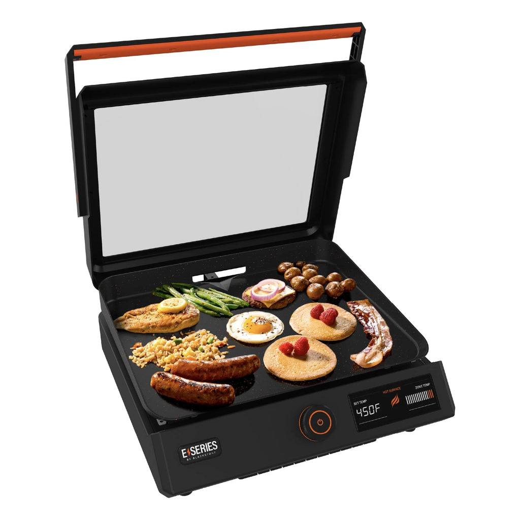 17 Electric Tabletop Griddle with Hood X918