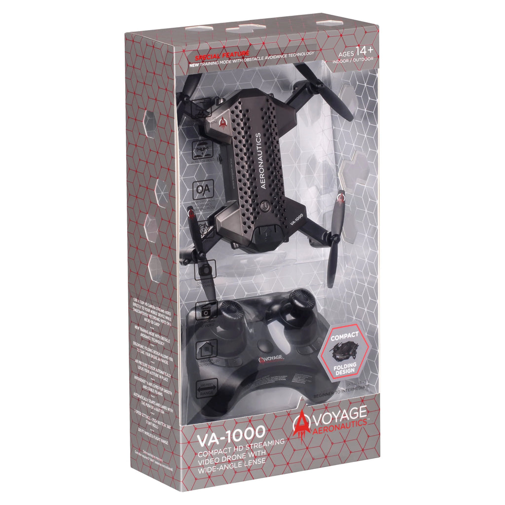 Black 7 inches Wide-Angle Lens Drone O2828