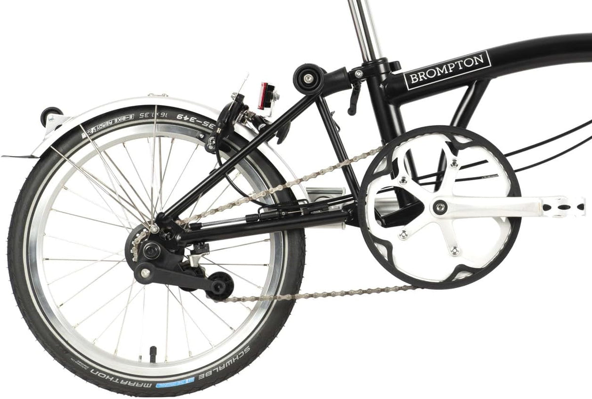 Black Folding Bike X143