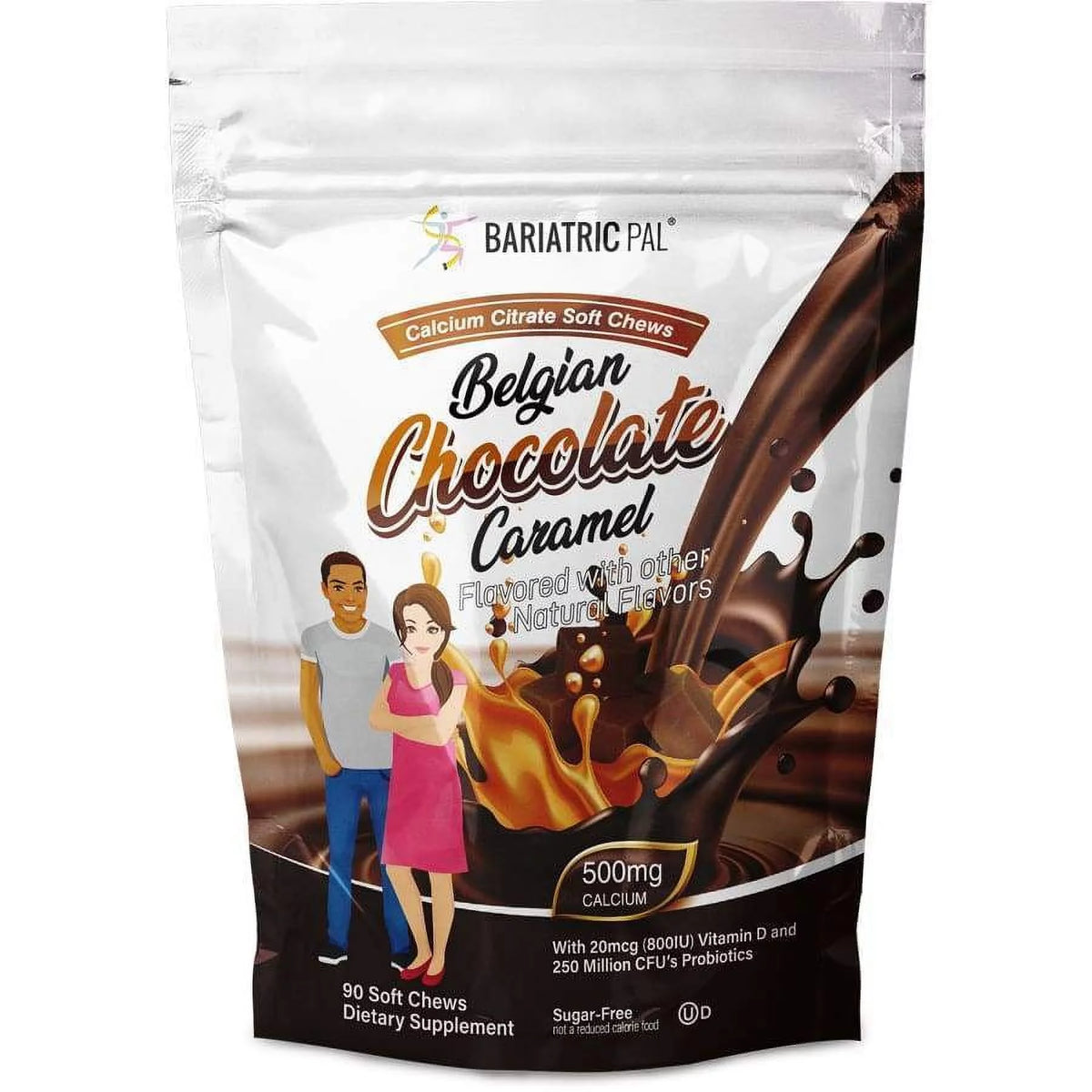 3-Month Supply Iron Free Bariatric Multivitamin Capsules and Calcium Citrate Soft Chews D495