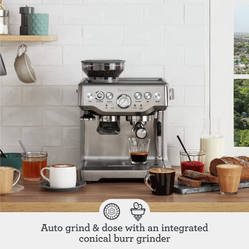 Brushed Stainless Steel Espresso Machine Q9936