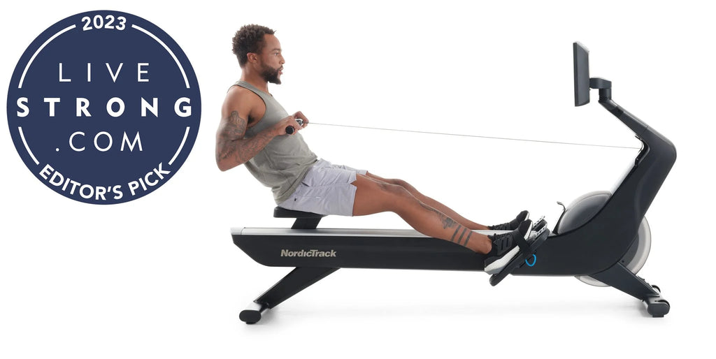 Rower with 10” Pivoting Touchscreen E80459