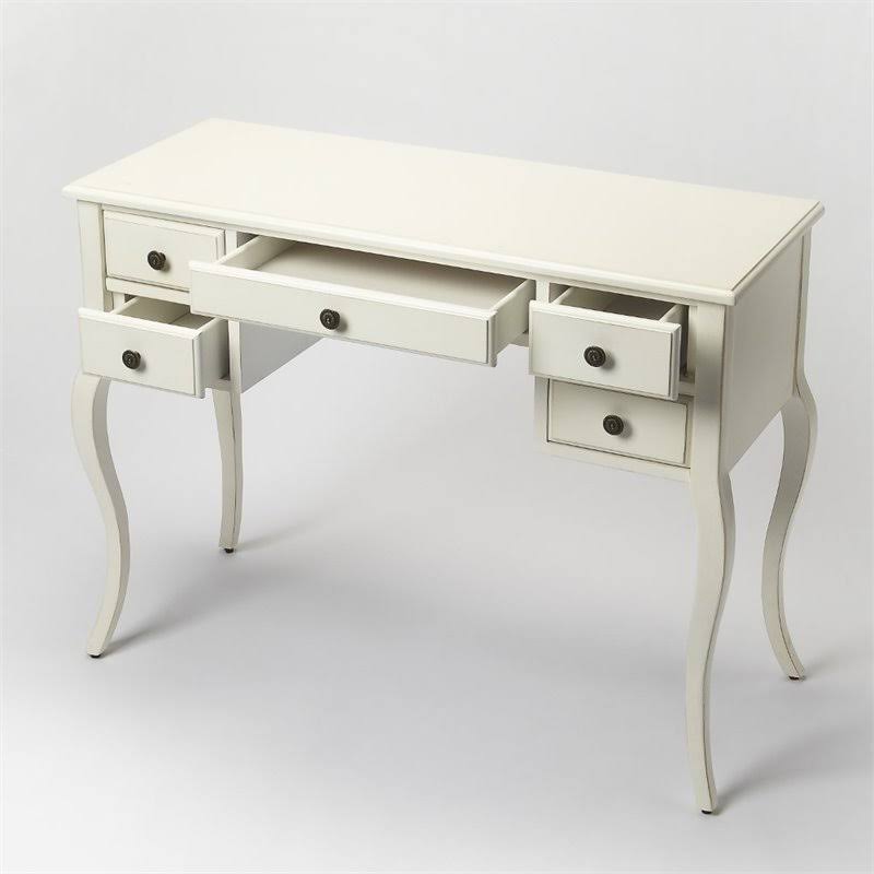 Cottage White Writing Desk K554