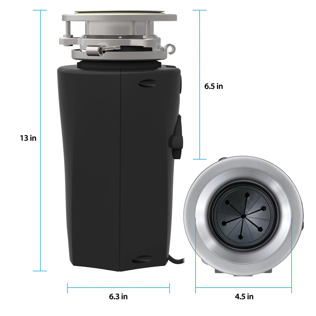 1/2 HP Garbage Disposal with Attached Power Cord U828997