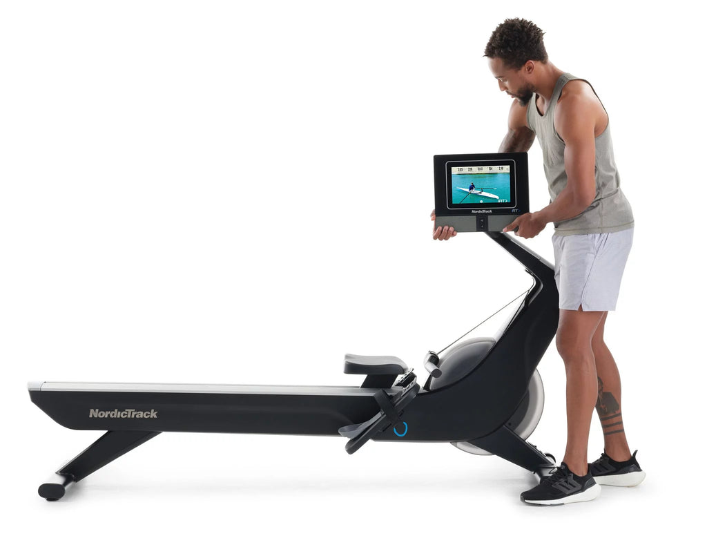 Rower with 10” Pivoting Touchscreen E80459