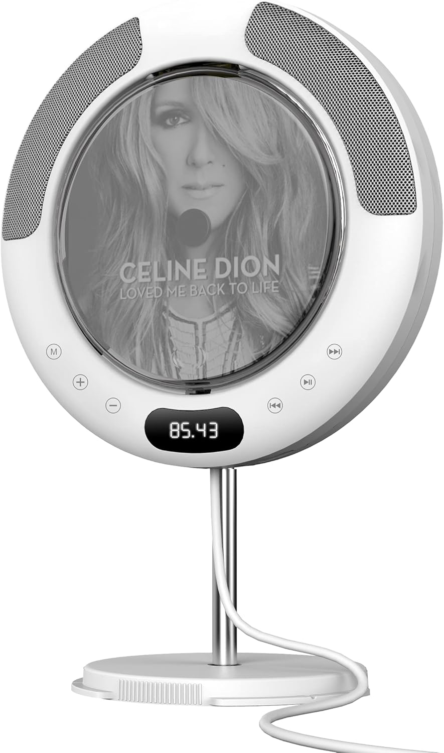 Portable CD Player with Bluetooth, FM Radio, Remote Control, Pack of 2 B6372