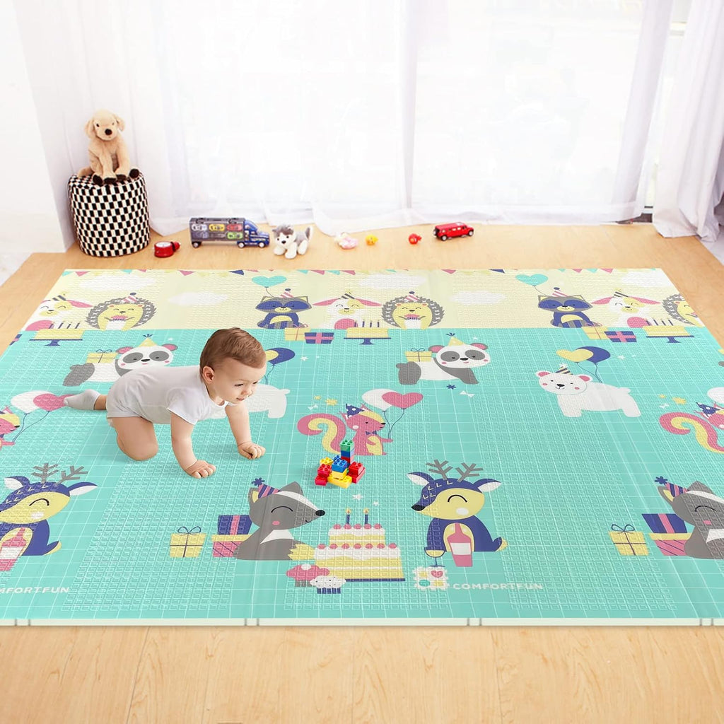 Portable Extra Large Foldable Play Mat with Carry Bag C787