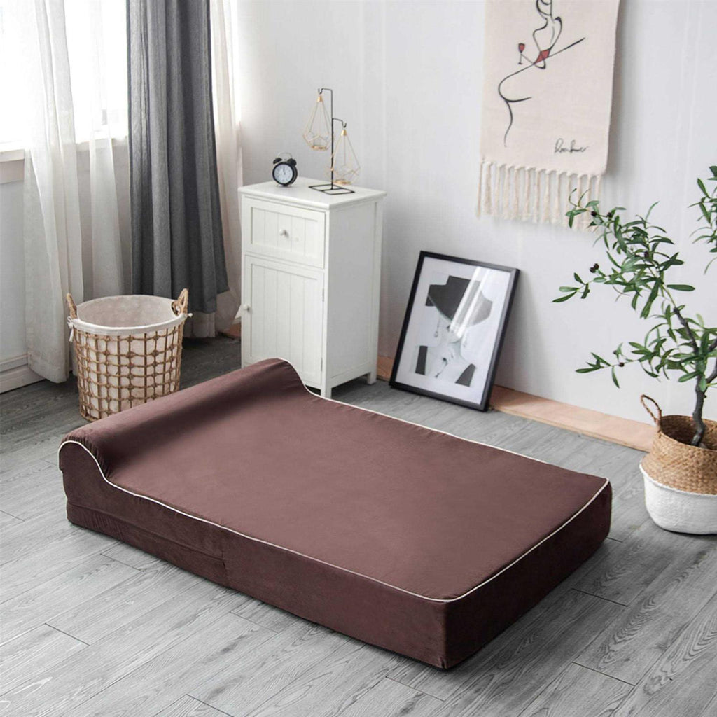 Dog Bed with Pillow Memory Foam V656667