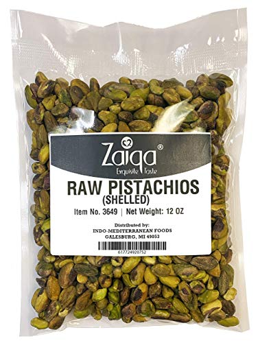 Unsalted Raw Pistachio Kernels 12 oz L17261