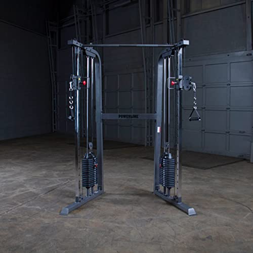 Cable Crossover Exercise Machine with Dual Weights Stack A785167