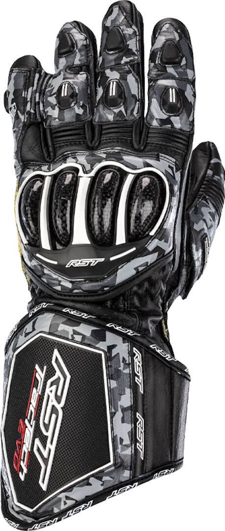 Grey Camo Black Gloves C75494