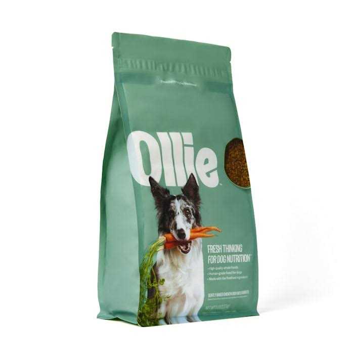 Ollie Baked Chicken Dish with Carrots Dry Dog Food O326649