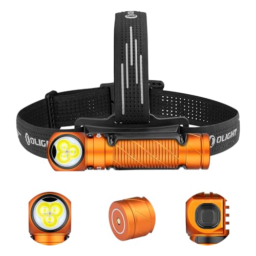 Rechargeable Headlamp Flashlight, 3000 Lumens LED Headlight with Red Light, Waterproof Head Lamp with Headband (Black) B151863