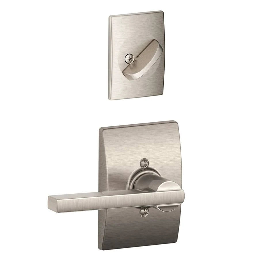 Satin Nickel Lever Inside Trim for Single Cylinder Handleset V7631