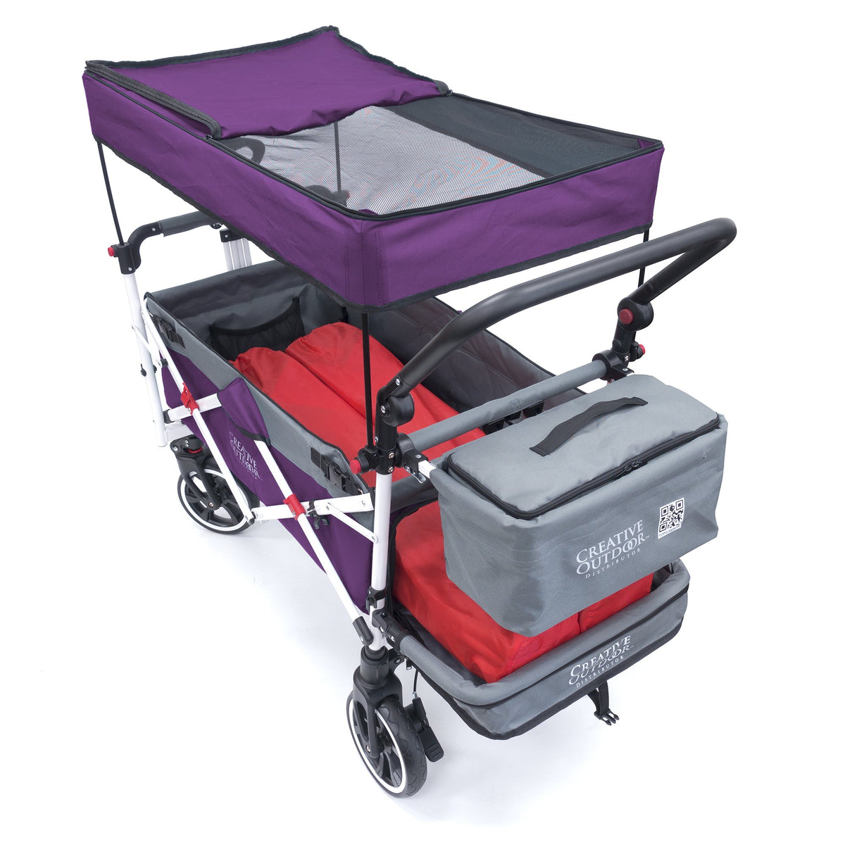 Purple Push-Pull Stroller Wagon F75392