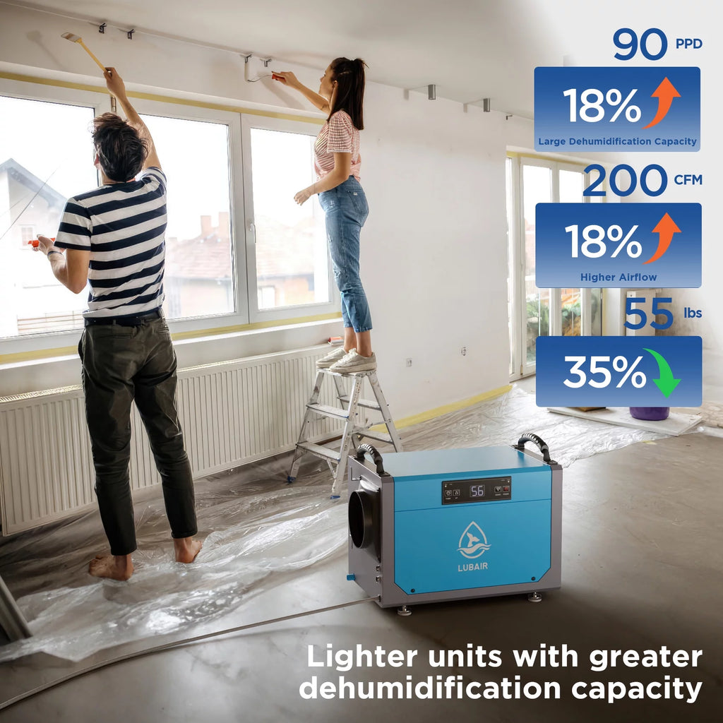 113 Pints Commercial Dehumidifier with Drain Hose Y526