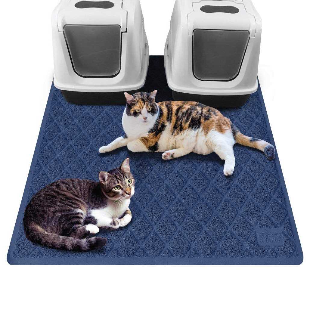 100% Waterproof Cat Litter Box Trapping Mat E19359