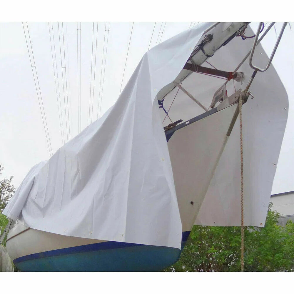 12 Mil Waterproof Poly Tarp Shelter Cover I63036