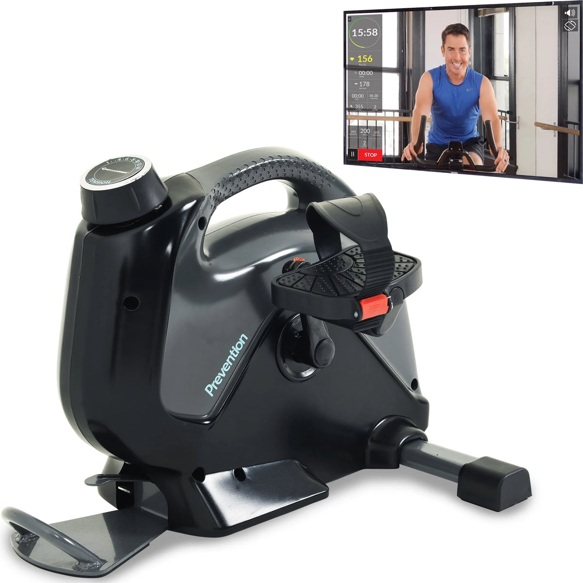 Under Desk Exercise Bike with Bluetooth F7474
