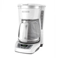 White 12-Cup Programmable Coffeemaker D52685