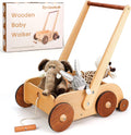 Wooden Baby Walker Push and Pull Toy Wagon U618
