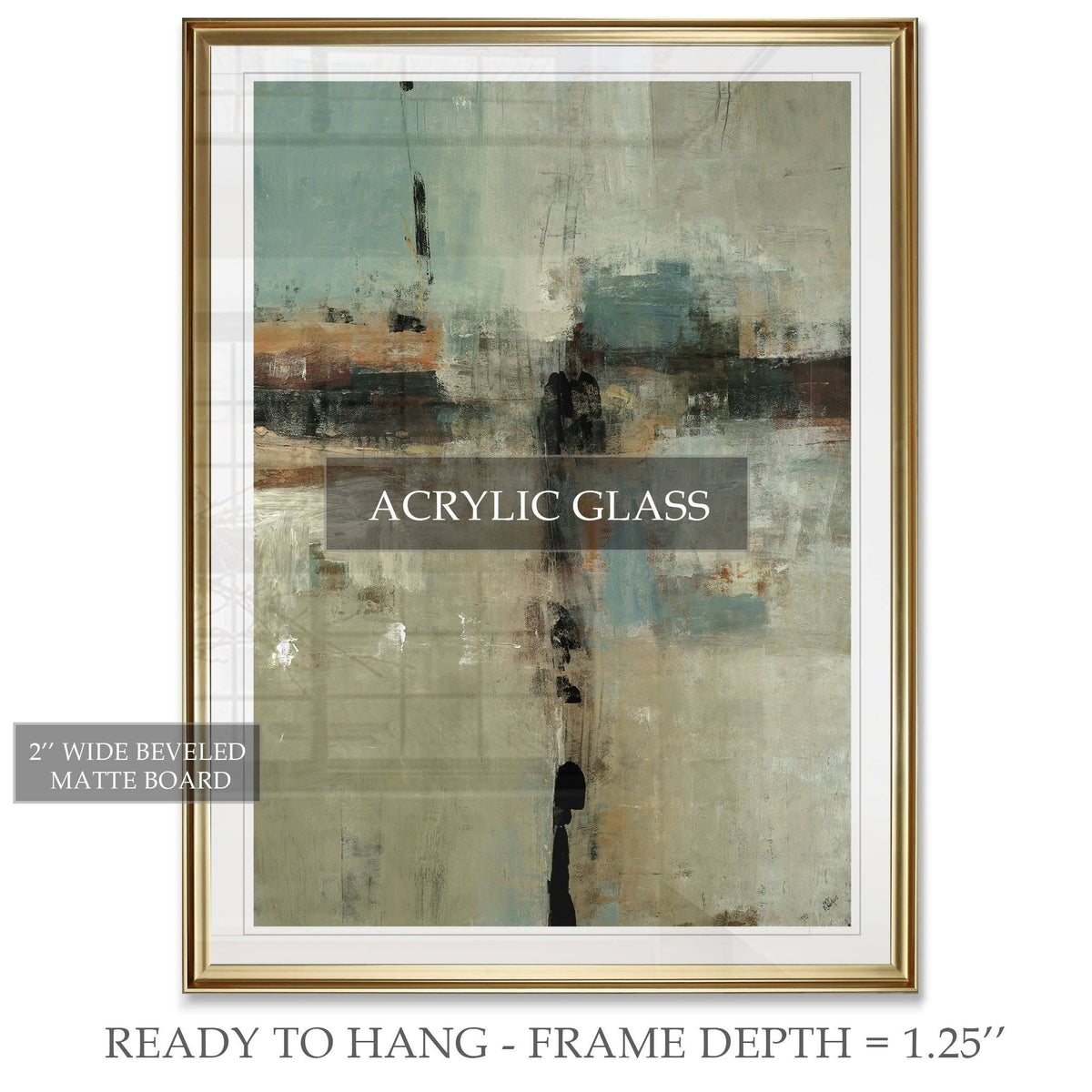 Framed Giclee Print W4395
