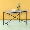 Black Frame Dining Table C95664