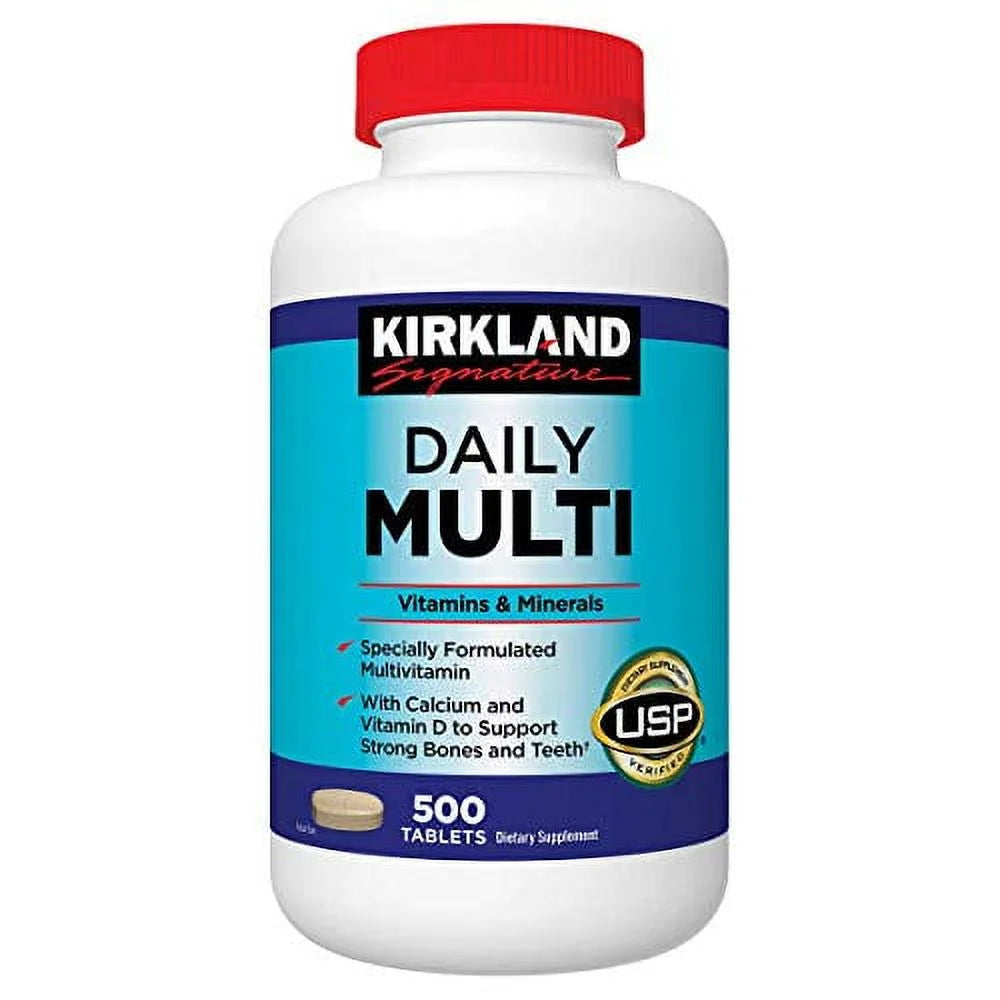500-Count Daily Multi Vitamins & Minerals Tablets K458