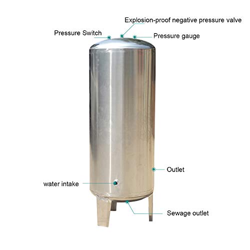 304 stainless steel pressure tank container S828
