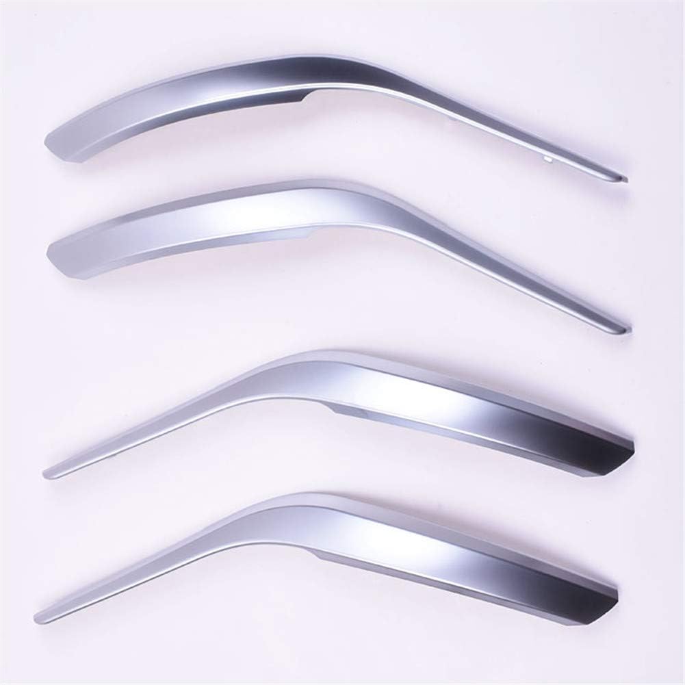 BMW Car Interior Door Grab Pull Handle Cover Replacement Armrest Bracket 4pc-Set Carbon V5976