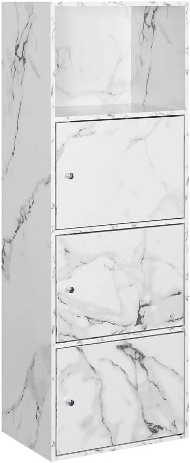 White 3 Door Storage Cabinet P38776