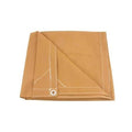 Tan Canvas Tarp 12oz Heavy Duty Water Resistant G82594