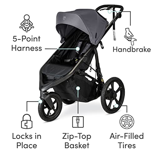 Jogging Stroller with Air-Filled Tires G50569