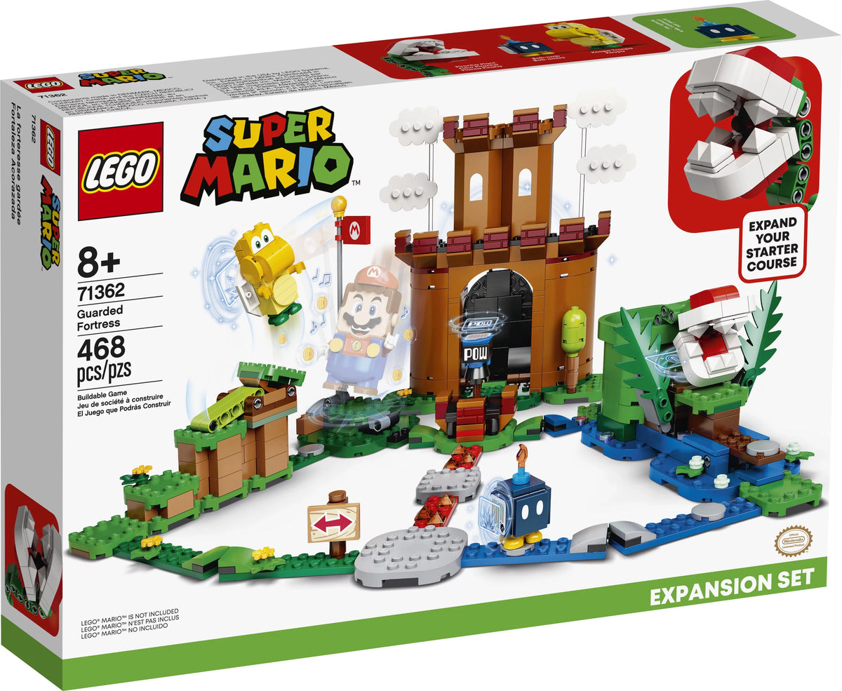 LEGO Super Mario Guarded Fortress Expansion Set 71362 (468 Pieces) Q471
