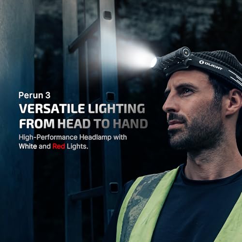 Rechargeable Headlamp Flashlight, 3000 Lumens LED Headlight with Red Light, Waterproof Head Lamp with Headband (Black) B151863