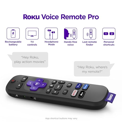 4K HDR Streaming Device with Voice Remote Pro A99197