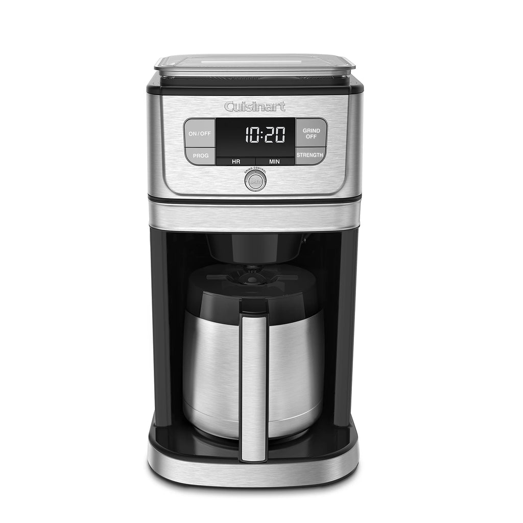 10 Cup Burr Coffeemaker, Silver C912871