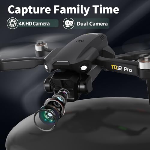 4K HD Camera Foldable Drone with Carrying Case C512