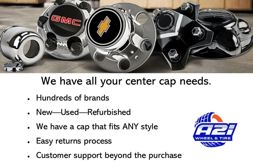 Chrome Bolt On 5 Lug Center Cap U6333