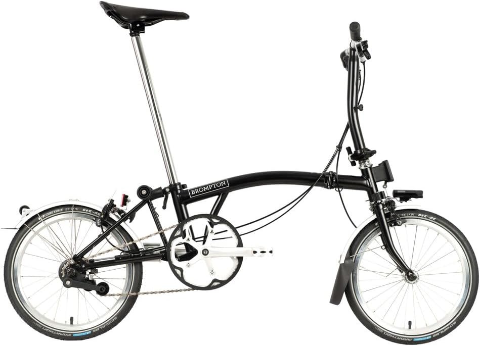 Black Folding Bike X143