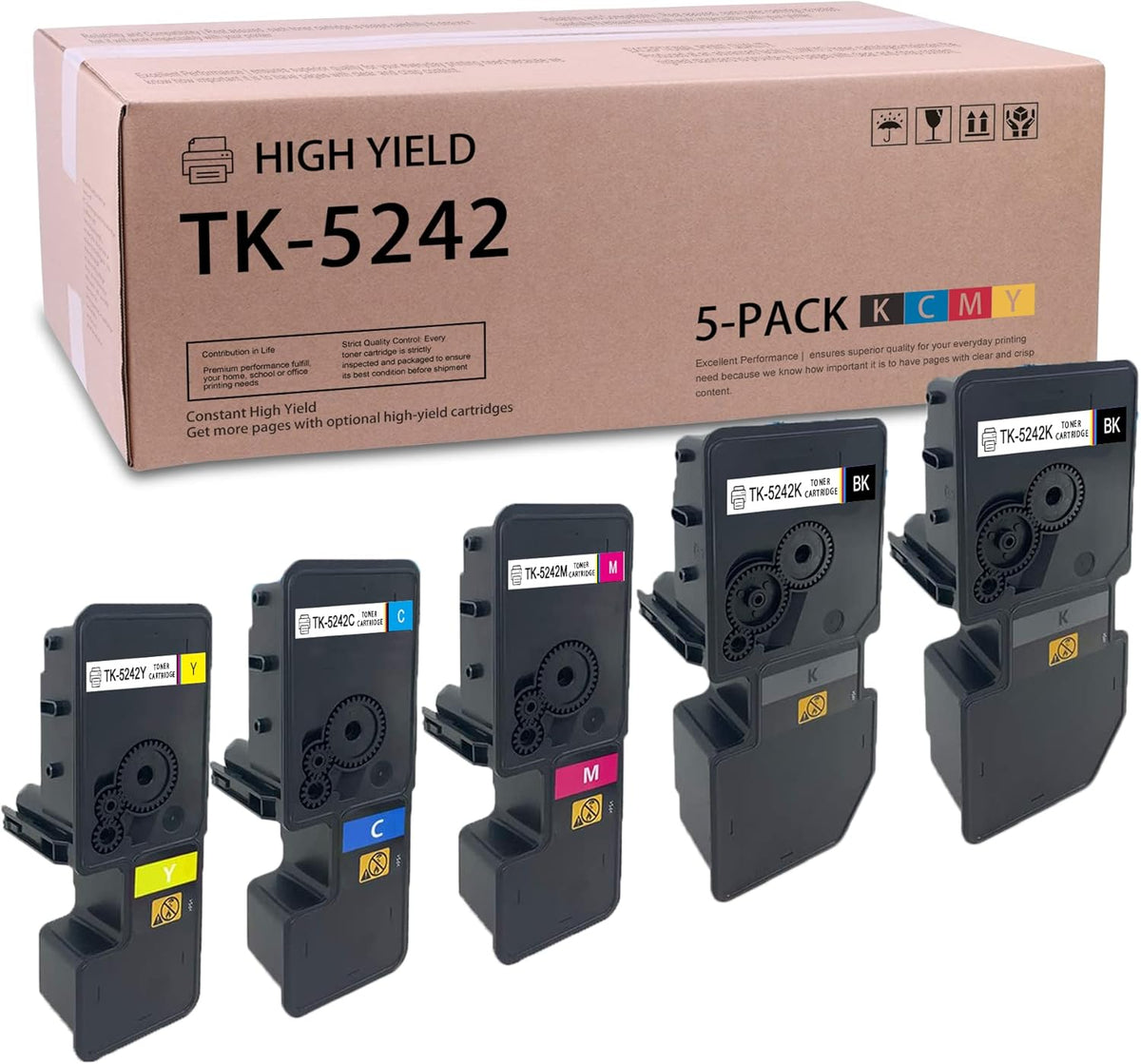 5 Pack Toner Cartridge S8231