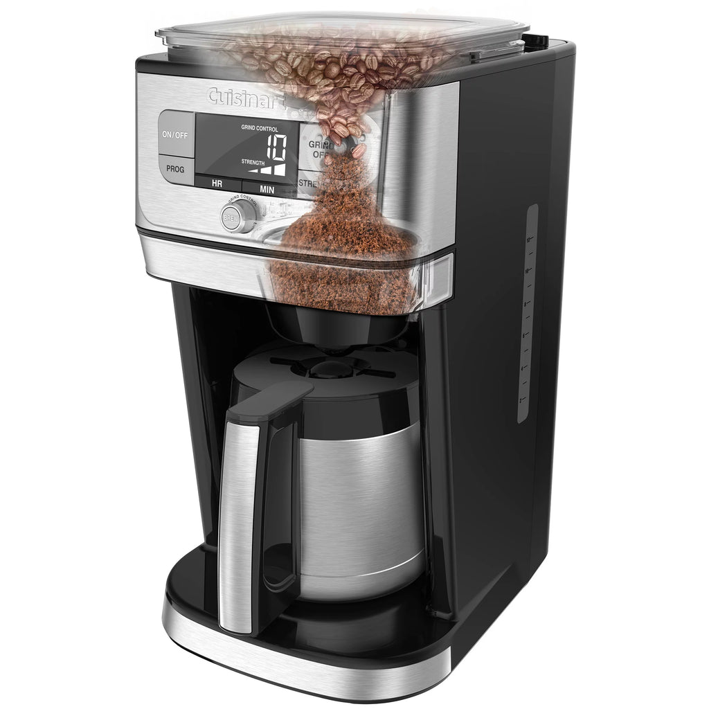 10 Cup Burr Coffeemaker, Silver C912871