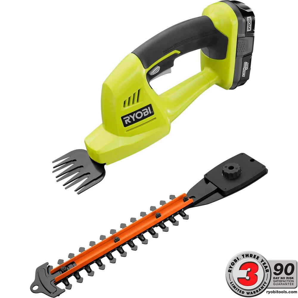 18-Volt Lithium-Ion Cordless Grass Shear and Shrubber Trimmer P14704