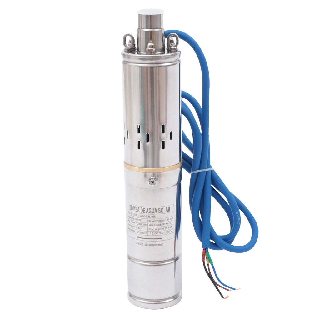 400W 36V DC Solar Submersible Deep Well Pump with MPPT Controller C83239